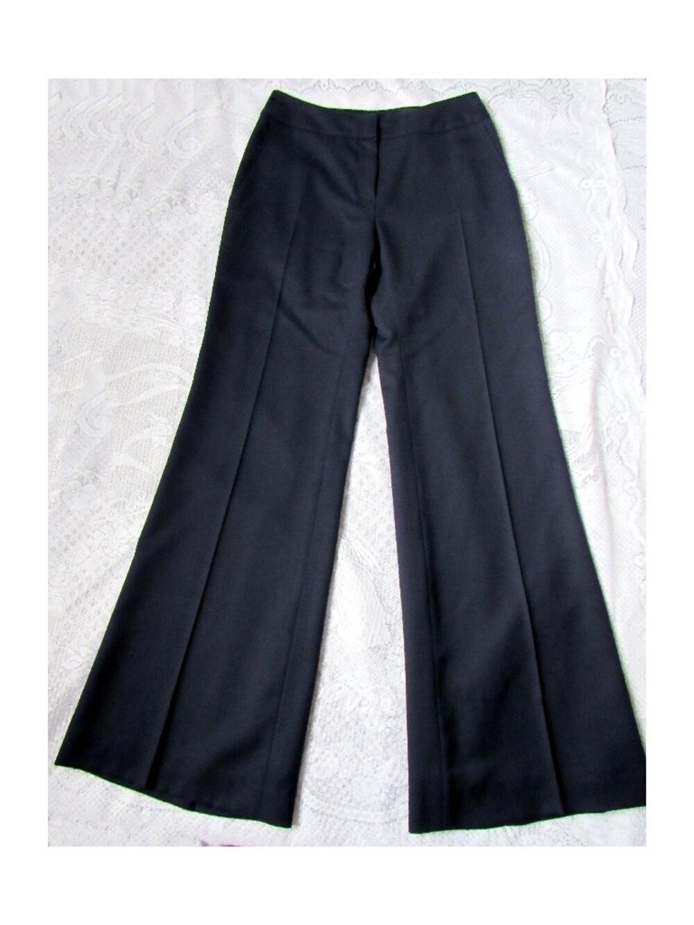 Ross Mayer  Wool Pants, Dark Navy, sz.2, made in Canada, Lined